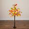 4ft. Pre-Lit Autumn Maple Artificial Fall Tree with Pinecones, Acorns and 60 Warm White LED Lights